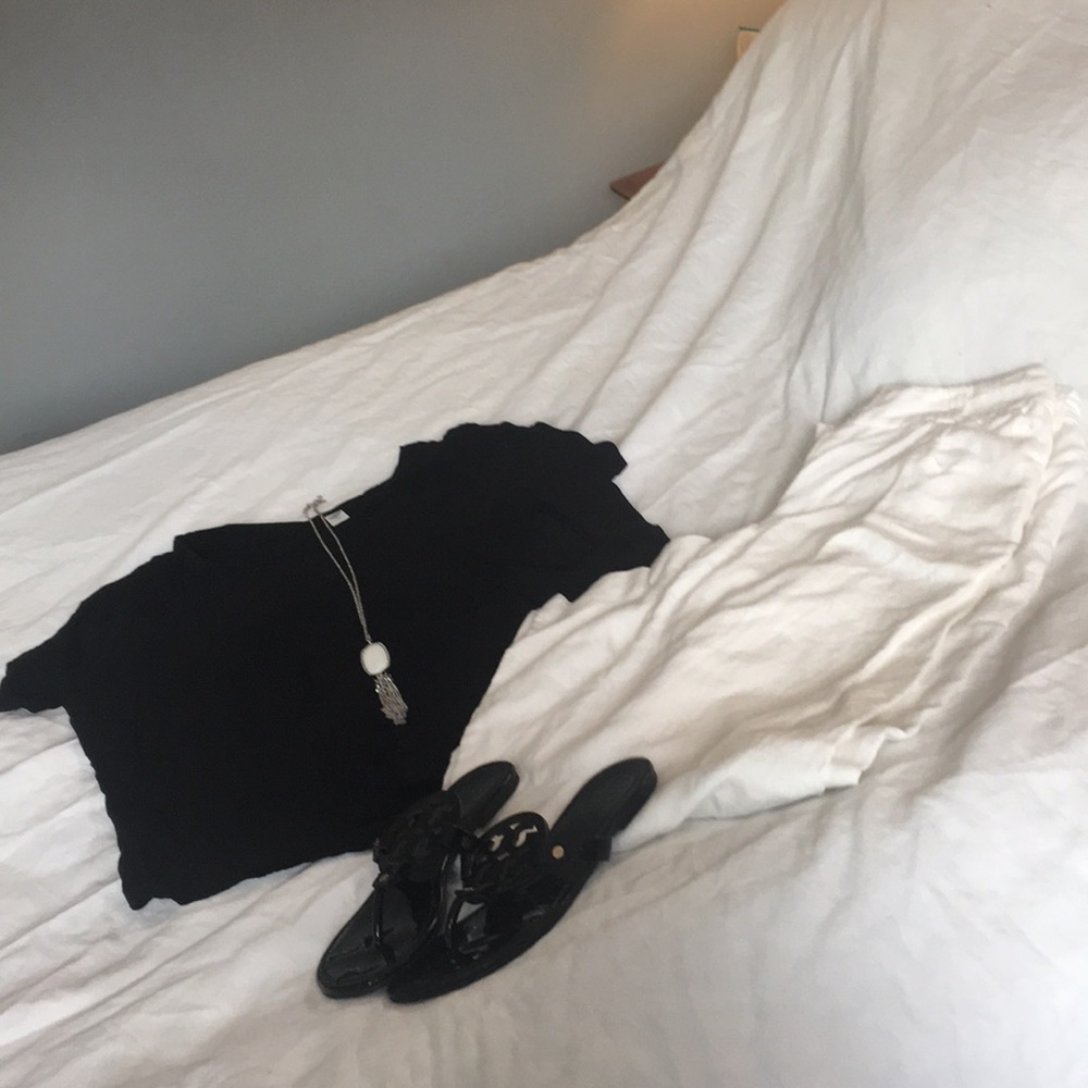 Foley black blouse - causal or for work!